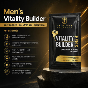Men’s Vitality Builder - Last Longer. Feel Stronger - Naturally.
