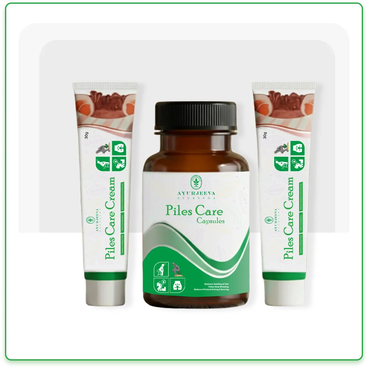 Ayurjeeva Piles Care Kit