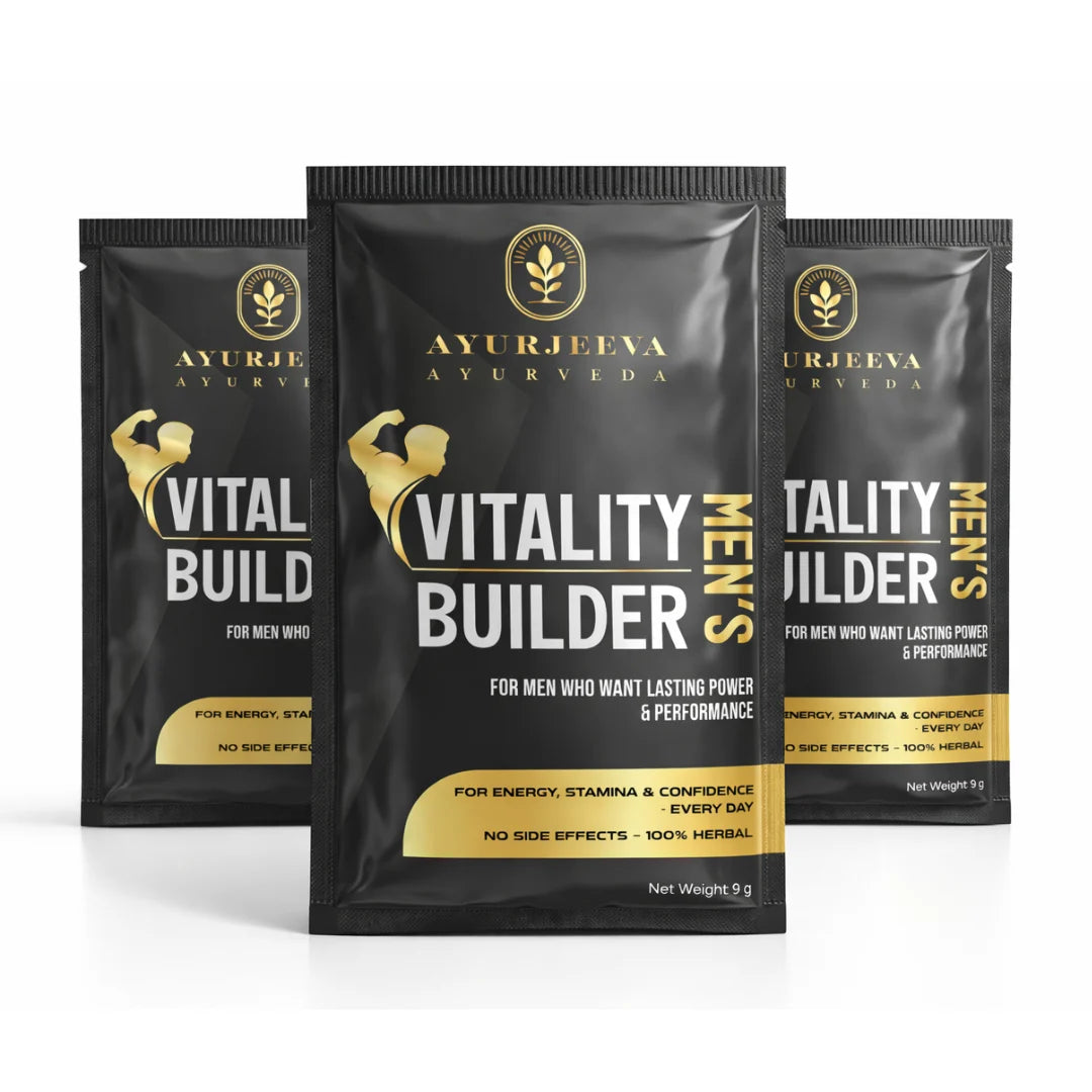 Men’s Vitality Builder - Last Longer. Feel Stronger - Naturally.
